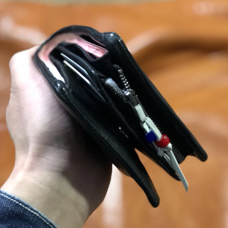 Simple Genuine Leather Men's Black Short Wallet Casual Natural Soft Real Cowhide Daily Card Holder Coin Purse Business Style BagVoyage