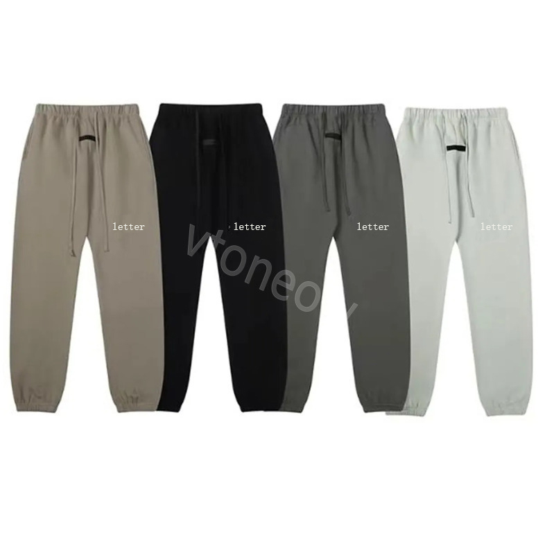 Designer pants sweatpants mens jogger sweat pant Solid Color Black White Sweatpants for Men Women Jogger grey sweatpants Casual Trouser Jogger Bodybuilding S-XL
