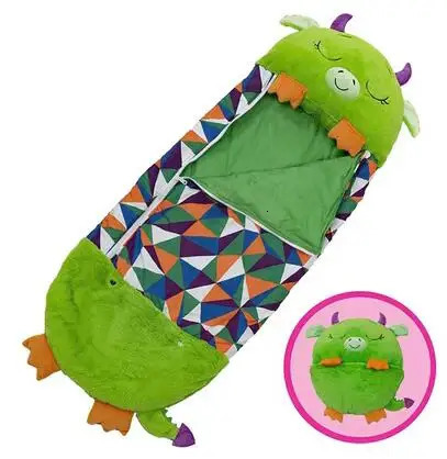 Baby Caroon foldable sleeping Bag winter Envelope sleep thermal sack Cotton kids sleepsack in the carriage wheelchairs 240415