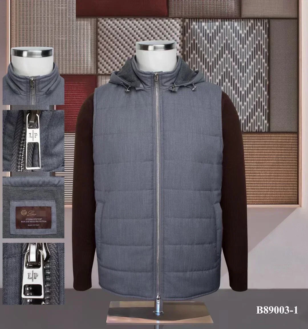 BILLIONAIRE BLKA CPTG Vest Men 2024 Autumn Winter Comfortable New Business Casual Button Pocket Big M-4Xl High Quality Coat