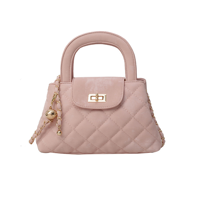 New High-quality Design Handbag For Women's Shoulder Grid Cross Style 2025 Fashion Handbagree