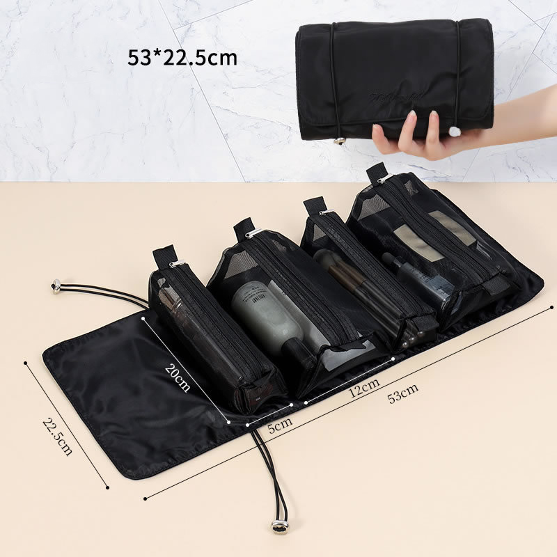 The tote bag new make-up bag four-in-one travel portable multi-functional large-capacity removable wash storage bag bag bag
