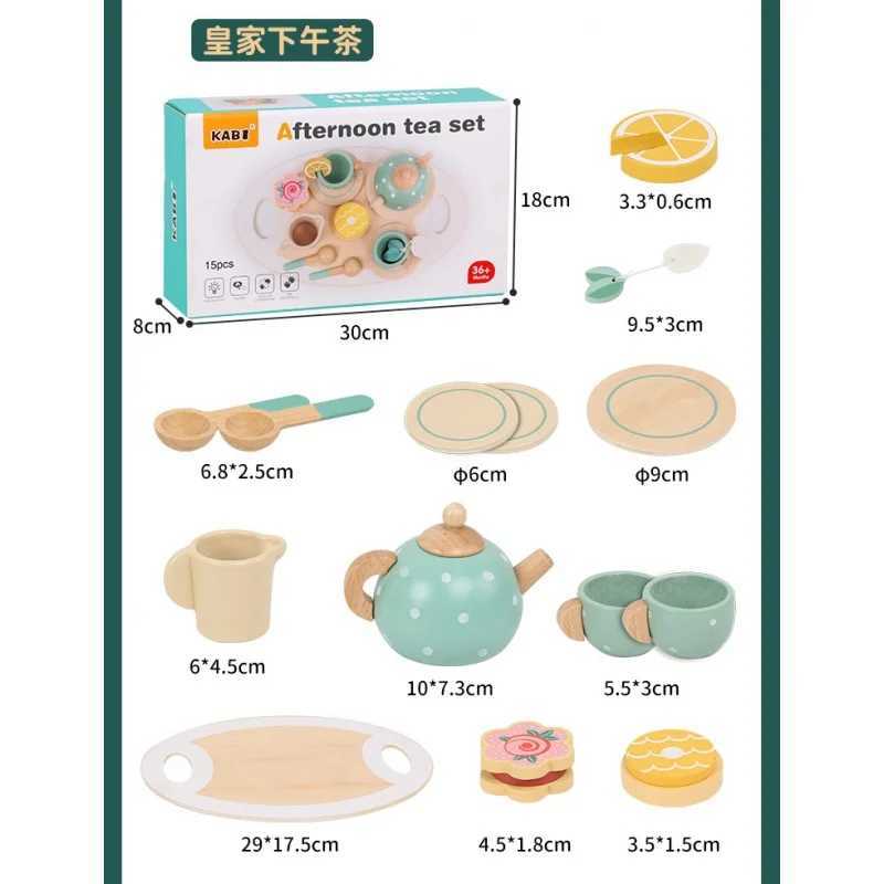 Hot selling ice cream home silation teapot tea set girls afternoon kitchen birthday gifts childrens toys Free shipping