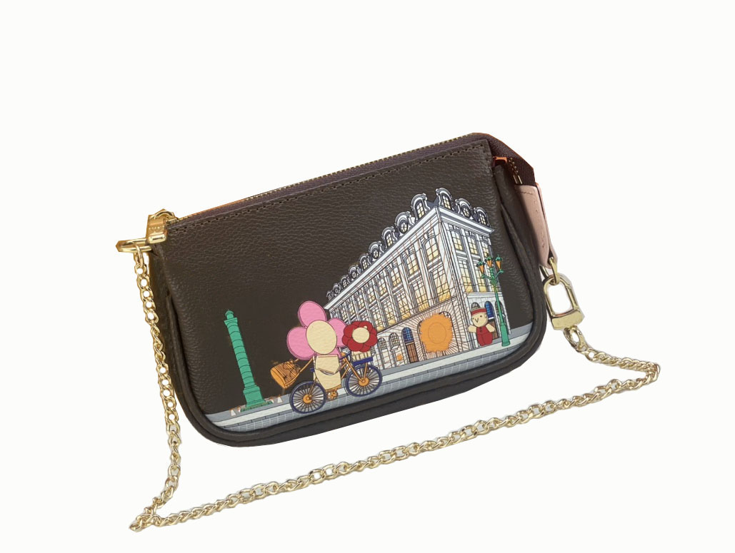 Bassaggio Della Designo Della Lusso Donna Contena CON Lettere Floore Camine - F…