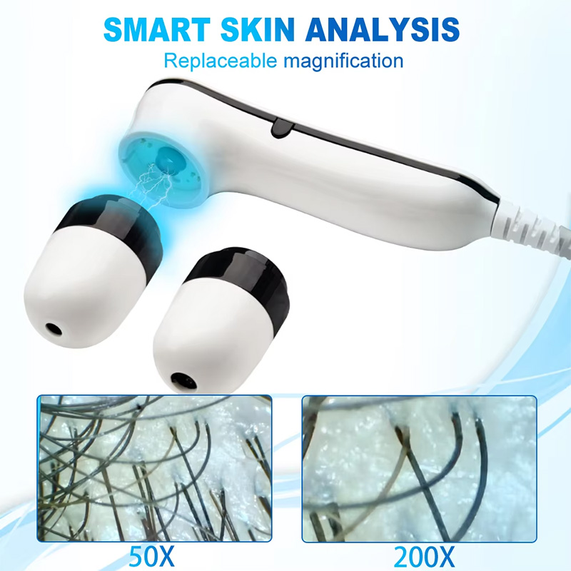 NEW Skin analysis device for hair electric scalp massager for hair growth beauty machine