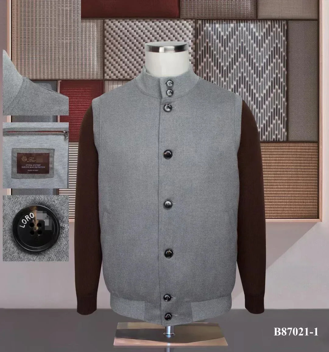 BILLIONAIRE BLKA CPTG Vest Men 2024 Autumn Winter Comfortable New Business Casual Button Pocket Big M-4Xl High Quality Coat