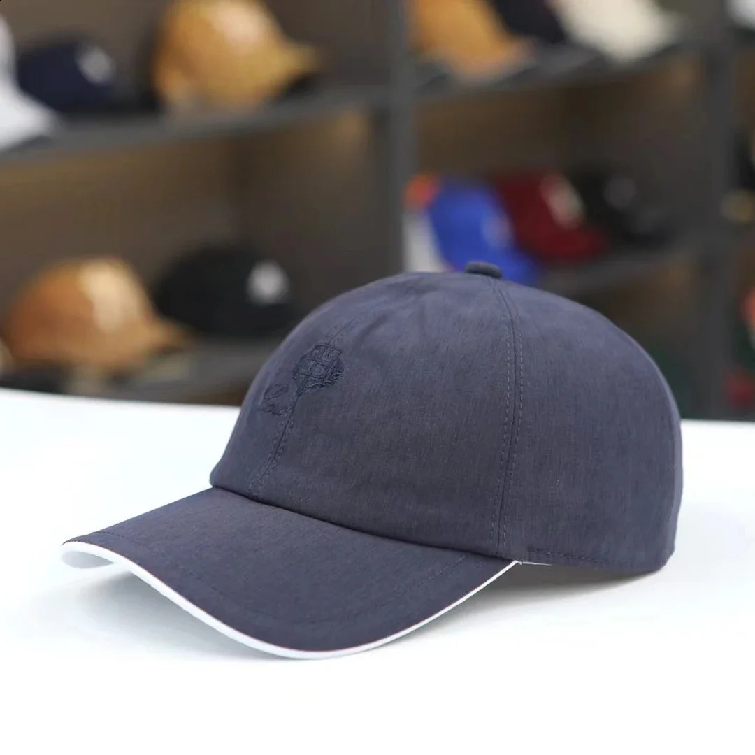 ZEMKY Baseball Hat Solid Color Flat Simple Leisure Outdoor Sports Hat Sunscreen Embroidered Hat ed Hat Old Money Hat 241119