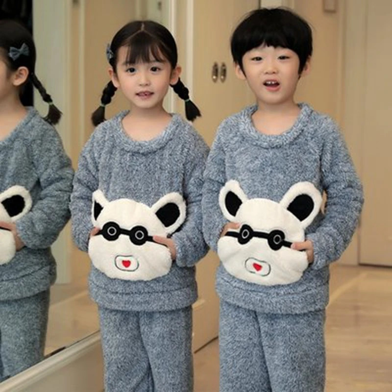 childrens clothing cartoon filled sleepwear girls childrens sleepwear set baby clothing Halloween sleepwear childrens sleepwear 241118