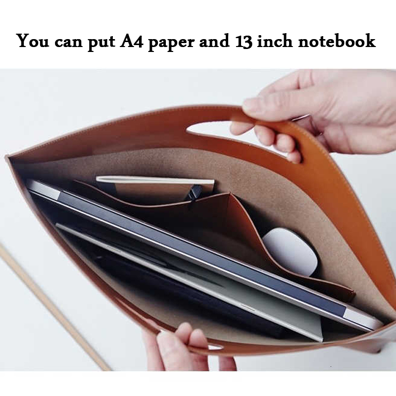 Classic retro fashion women's briefcase A4 13.3-inch laptop office designer handbag