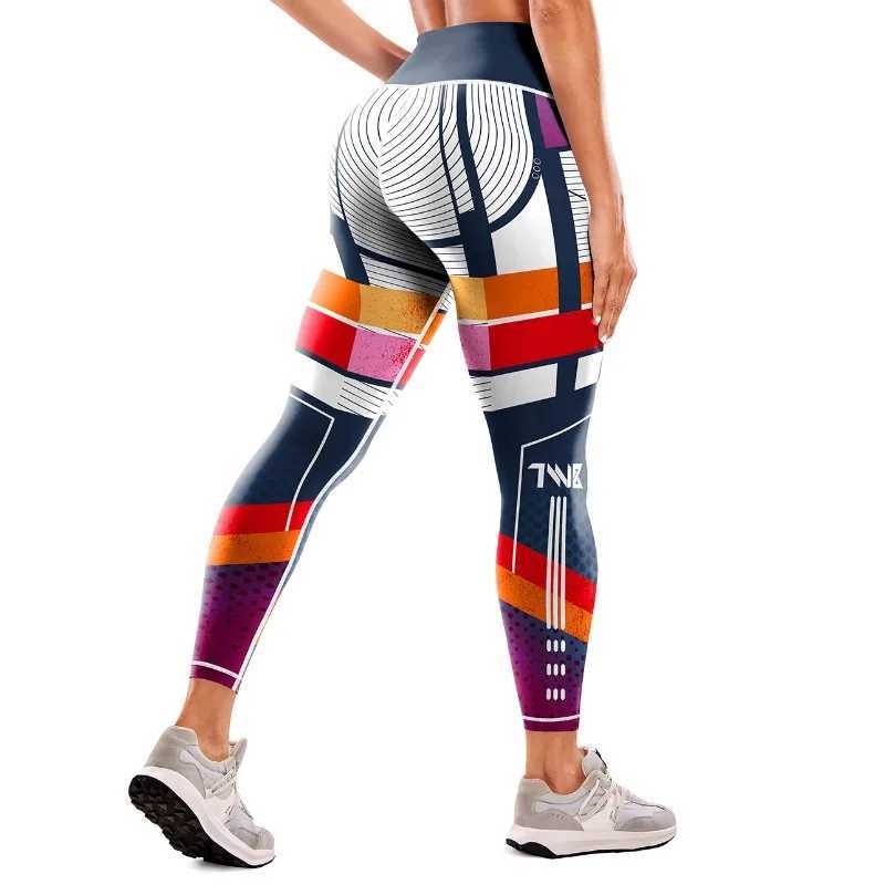New Arrival Seamss high waisted nude fall printed pants Wens Hip lifting ggings quick drying exercise yoga clothing gym leggings Wens Hip lifting ggin