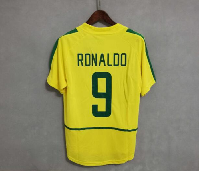 1970 1978 1998 retro Brasil PELE soccer jerseys 2002 Carlos Romario Ronaldo Ronaldinho shirts 2004 1994 BraziLS 2006 RIVALDO ADRIANO KAKA 1988 2000 20