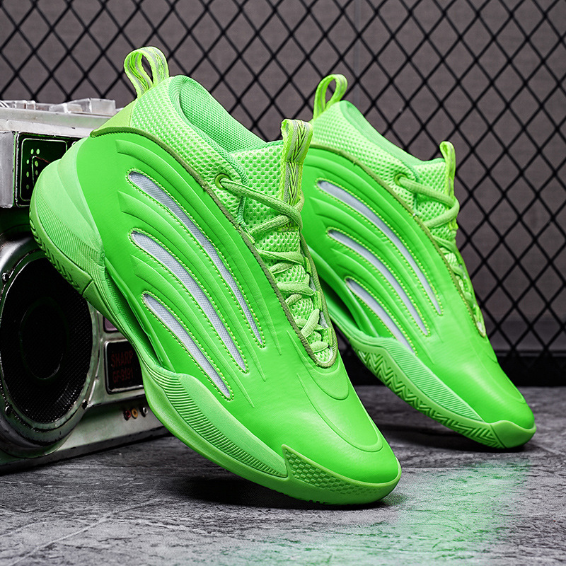 2024 autumn and winter new wear-resistant, non-slip shock-absorbing combat basketball shoes, men's and women's casual sports running shoes s