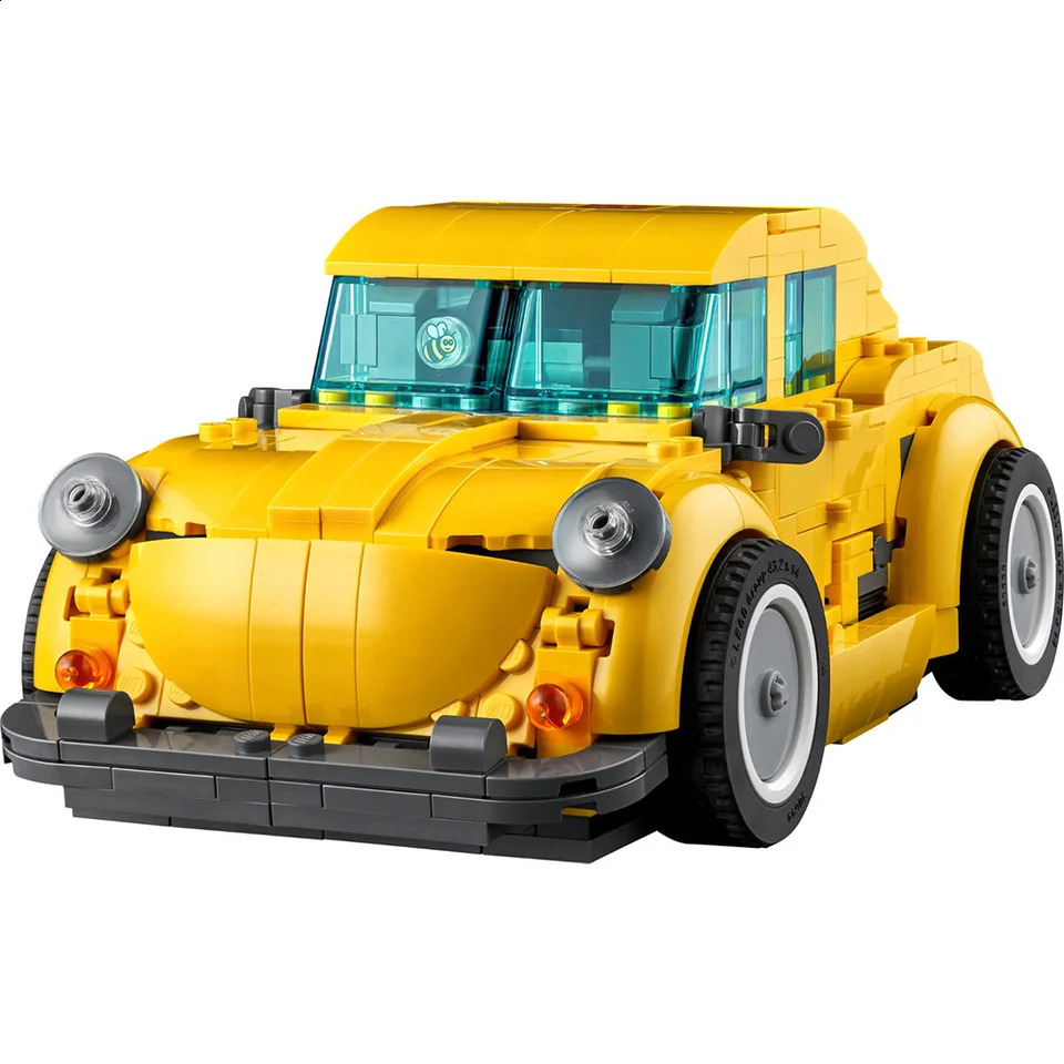 950Pcs Yellow Robot Truck Car Toys Building Blocks 10338 Transformationed Deformation Gift For Children 241118