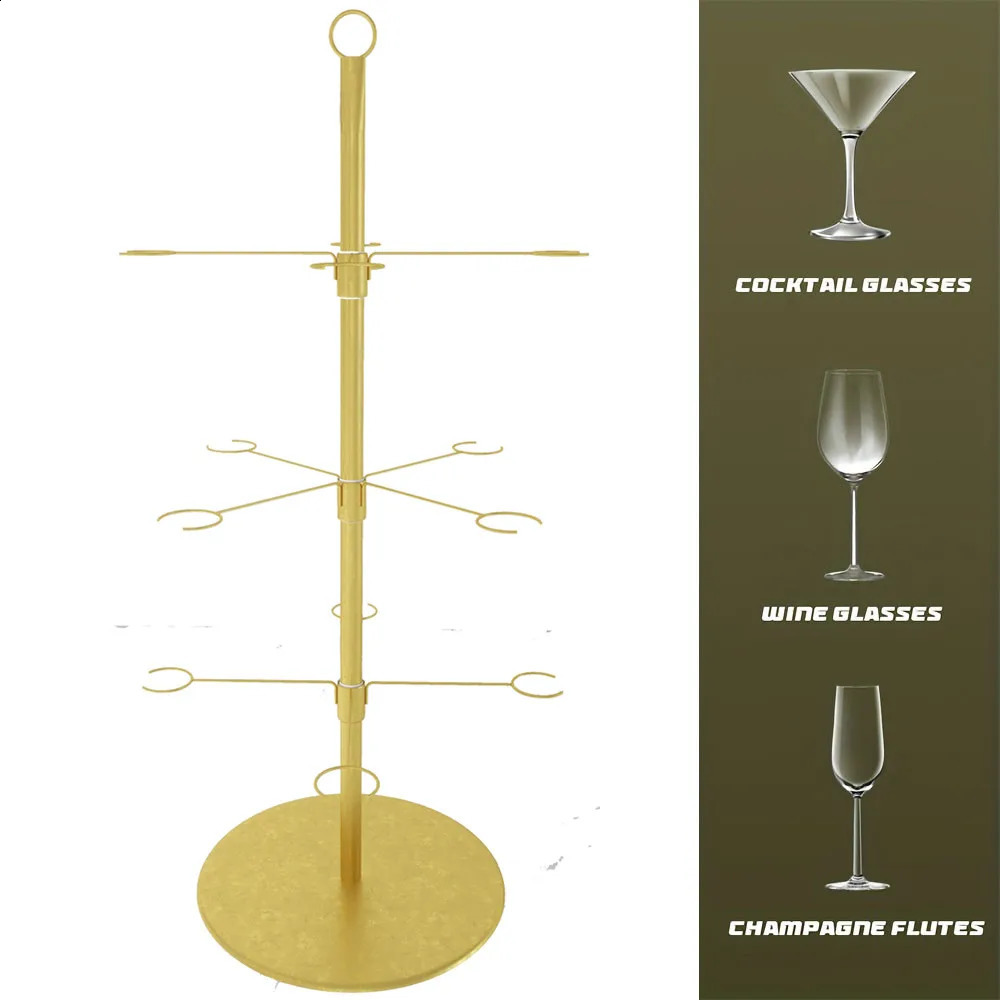 Champagne Tower Party Metal Beverage Tower Champagne Glass Bracket 3-12 Layers Bracket Bar Rack Cocktail Tree Rack 241115
