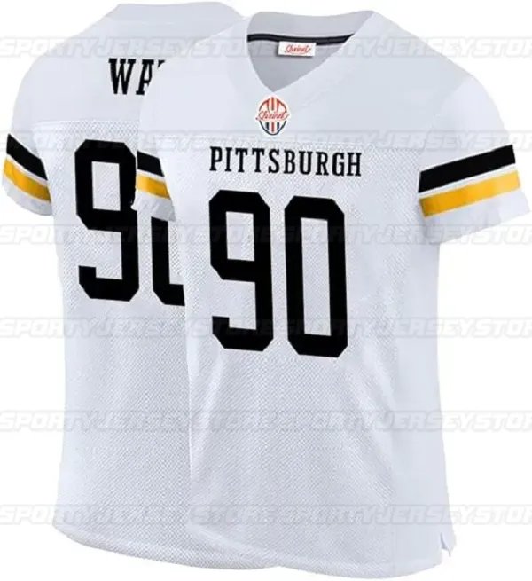 90 Watt Pickens Harris Fields Porter Jr. Football Jerseys Freiermuth Queen Frazier Highsmith Custom All Stitched Name and Number