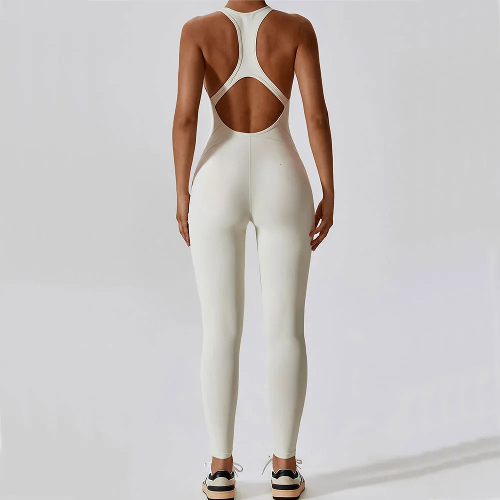 Yoga Jumpsuit Fitness Sports Overalls Gym Clothing Set Yoga Wear Pilates Workout Clothes for Women Outfit push-up Activewear 240407