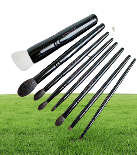 Wayne Makeup Brushes 0102030405060708 Goss Foundation Powder Eye Shadow Crease Lip Liner Cosmetics Makeup Brushes