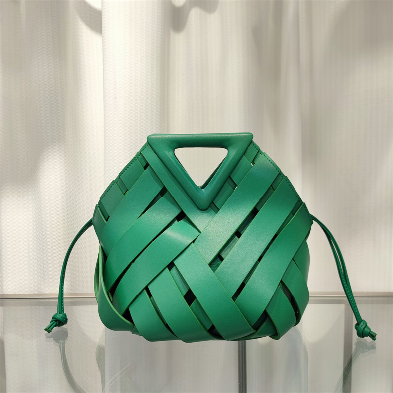 Women's Original Designer Hobo Knotted Bag Handbag Weave Big Hollow Out Shoulder Bags For Women Bolsos Patent Leather BagVoyage