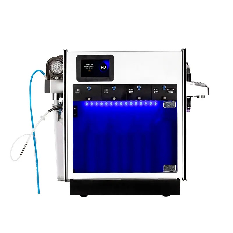 Portable Oxygene Jet Facial Care Small Bubbles Facial Deep Cleaning Machines Moisturizer Pore Cleaner Acne Treatment Beauty Equipment