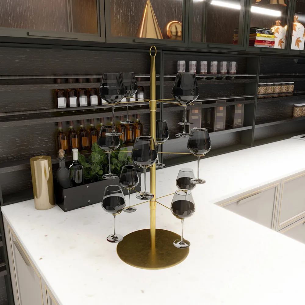 Champagne Tower Party Metal Beverage Tower Champagne Glass Bracket 3-12 Layers Bracket Bar Rack Cocktail Tree Rack 241115
