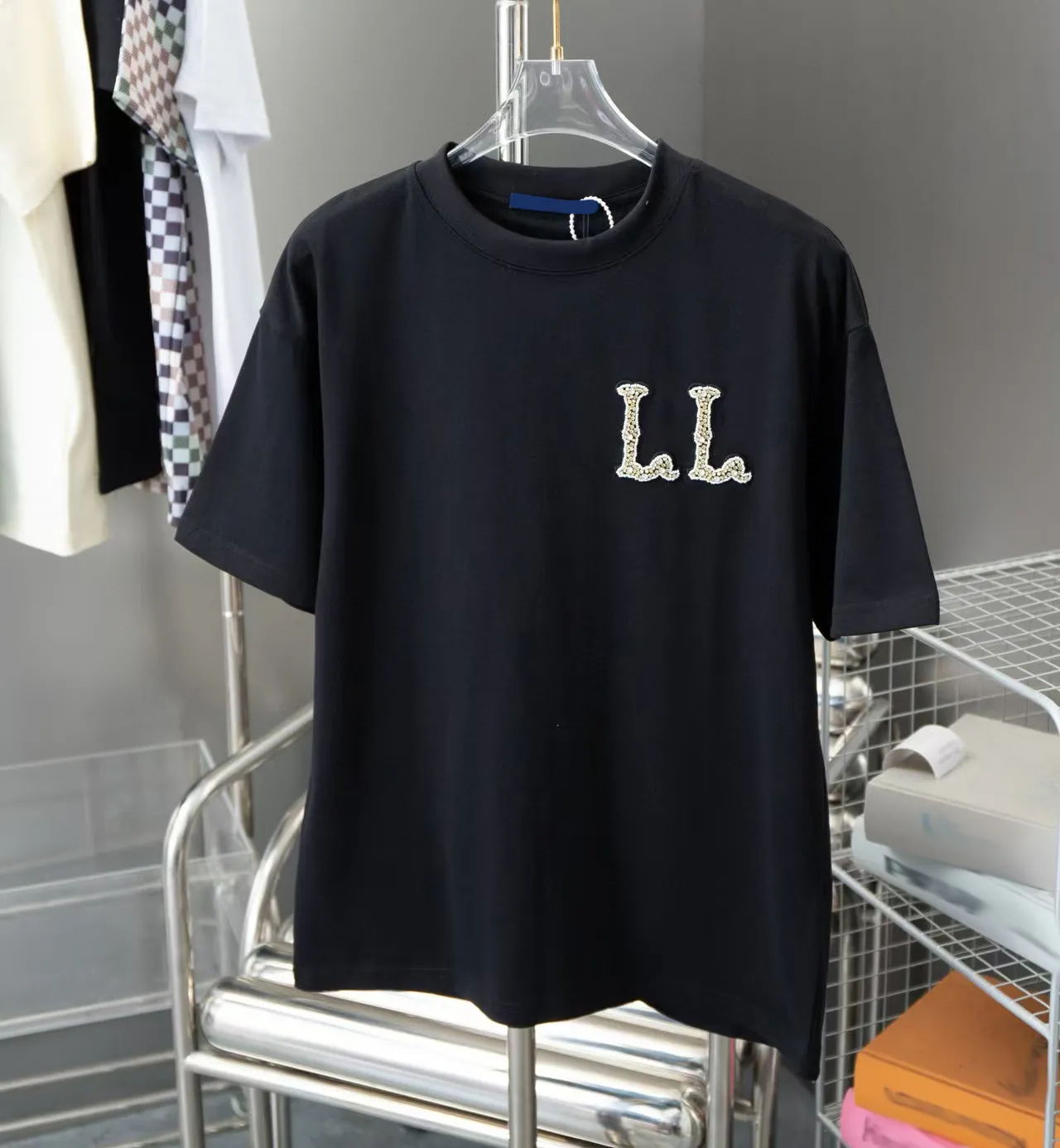 Men's Plus Tees & Polos Hip Hop Muscle Fit Curved Hem White Cotton Custom Printing Men Women T Shirt Casual Quantity Trend M-XXL 6T2