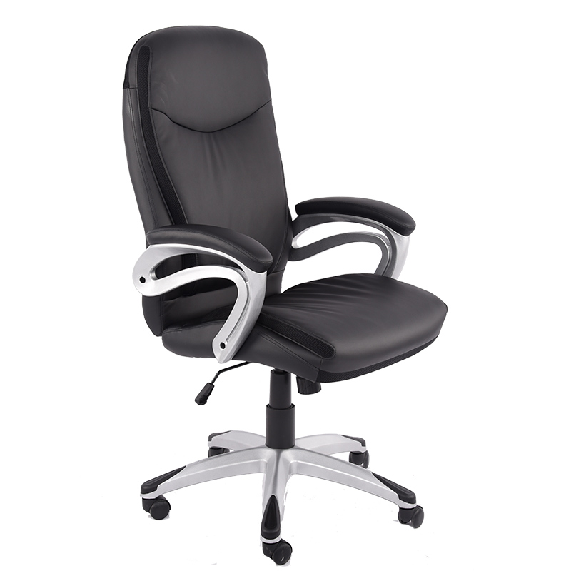 Premium Leather Executive Desk Chair for Comfortable Work Sessions