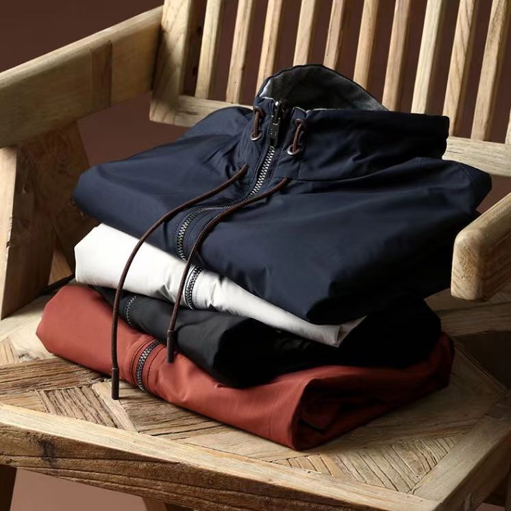 Chinese Brand Free Shipping High-End Men's Reversible Outdoor Vest Stand Up Collar Waterproof Top For Men