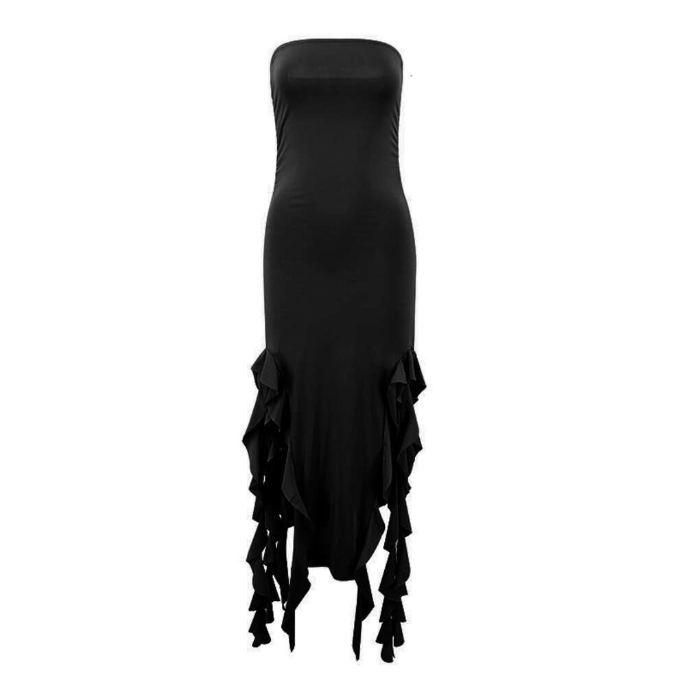 2024 Summer New Hot Sale Off Shoulder Jellyfish Lace Dress Sexy Spicy Girl Ur Women's Wear F41920