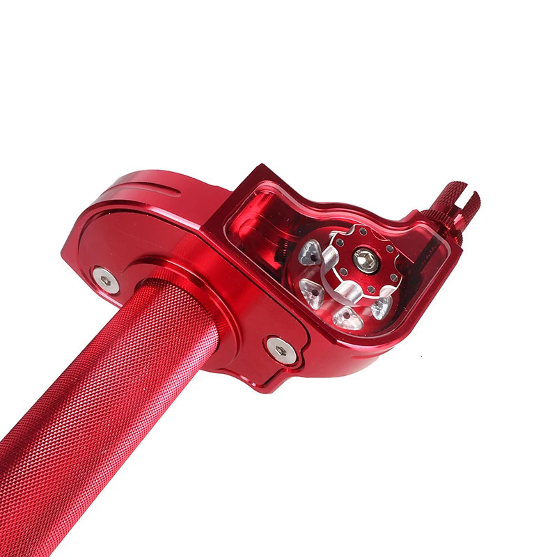 22mm CNC aluminum accelerator throttle torque handle throttle cable suitable for 50 70 110 125 250 350 dirt bicycle motorcycle accessories 241118
