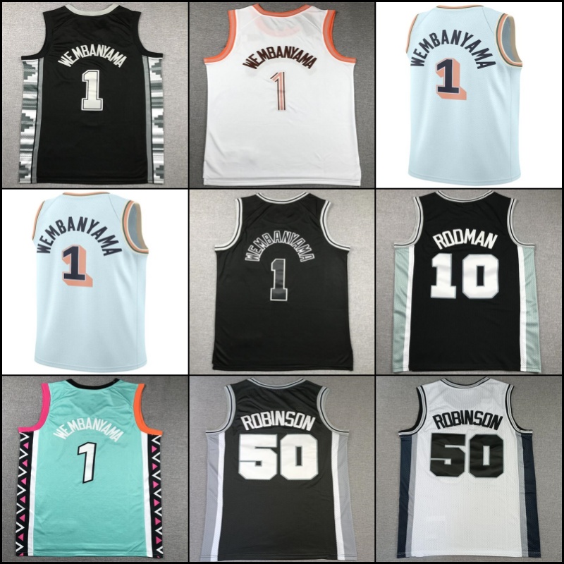 Victor Wembanyama Basketball jersey Keldon Johnson 1 3 mens