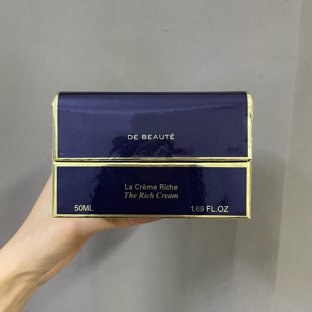 Good Effect Top Quality 50ml Face Skin Care The Rich Cream DE Beaute Moisturizing Facial Cream Brightening Nourish Beauty Care 712