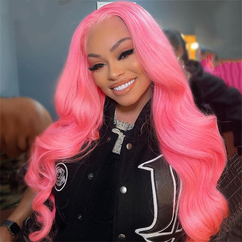 13x4 Deep Wave Water 30inch Similar to Real Human Hair Wigs Lace Front Wigs Brazilian Body Wave Lace Cosure Wig Pre Plucked Wave Wigs Synthet Silky La