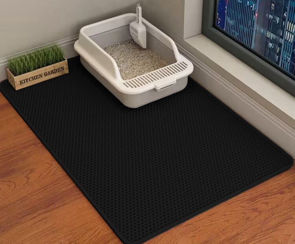 Pet Litter Mat Waterproof Double Layer Pet Non Slip Mat Washable Cat Mat Pet Supplies