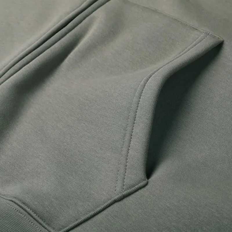 Zip Up Hoodie Y2K Mens Black Brown Military Green Hoodie Winter Thick Extreme Fce Warm Jacket Retro Clothing M241118