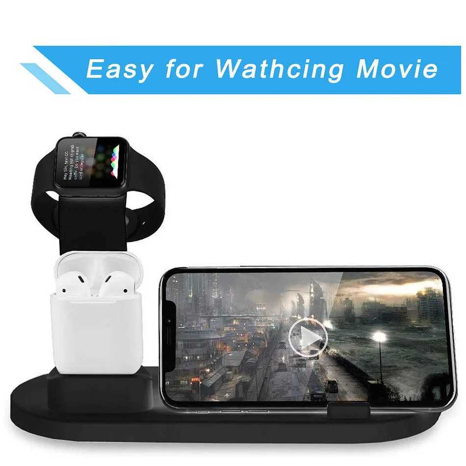 30W 7-in-1 wireless charger stand pad suitable for iPhone 14 13 12 Pro Max Watch Airpods Pro iWatch 8 7 fast charging dock Y241118