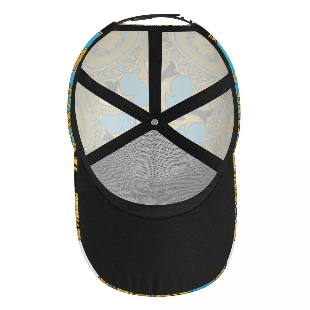 modern Baroque chain outdoor sports hat mens baseball hat mens Visor hat baseball hat street hip-hop hat golf hat mens 241119