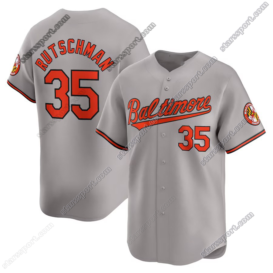 35 Adley Rutschman Jackson Holliday 2024 Orioles Jersey Gunnar Henderson 5 Robinson Patch Cal Ripken Jr. Bautista Corbin Burnes Santander Mullins Moun