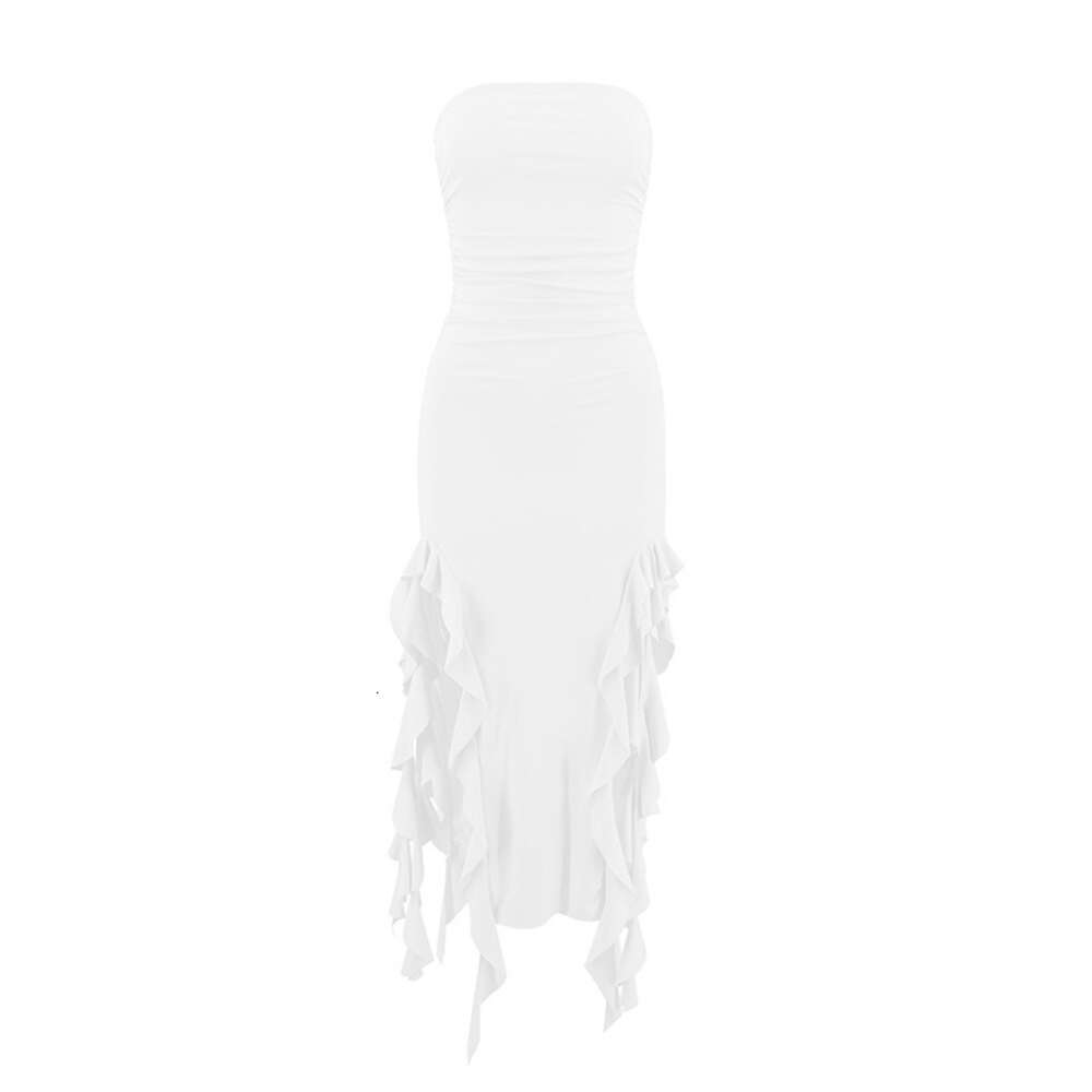 2024 Summer New Hot Sale Off Shoulder Jellyfish Lace Dress Sexy Spicy Girl Ur Women's Wear F41920
