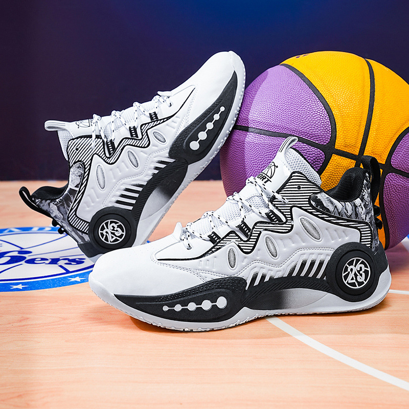 Basketball shoes, green sneakers, anti-slip, wear-resistant, shock-absorbing, professional competitions, practical sports shoes shipping free