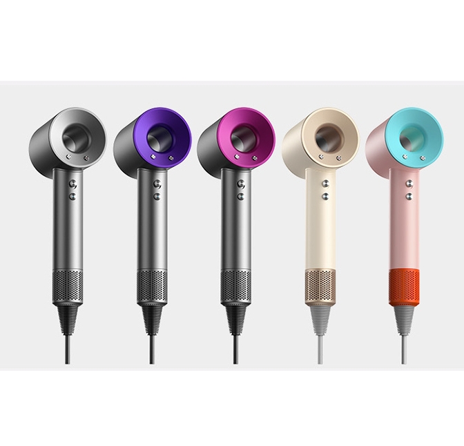 Hair Dryers Designer Hair Dryers Anion MuteHairdryer Hair Care Intelligence Electric Hair Drier Quick Drying Safety Ionic Profession Salon Hairdressing H250207