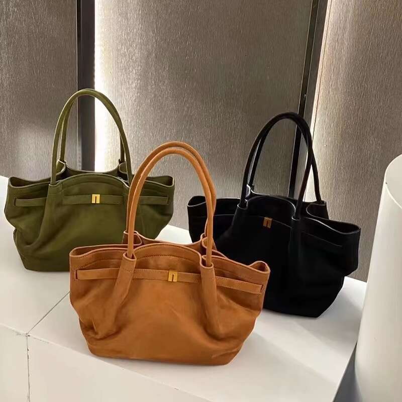 Women Suede Crossbody Bag Armpit Shoulder Bags Adjustable Strap Hobo Satchel Clutch Purse Handbag
