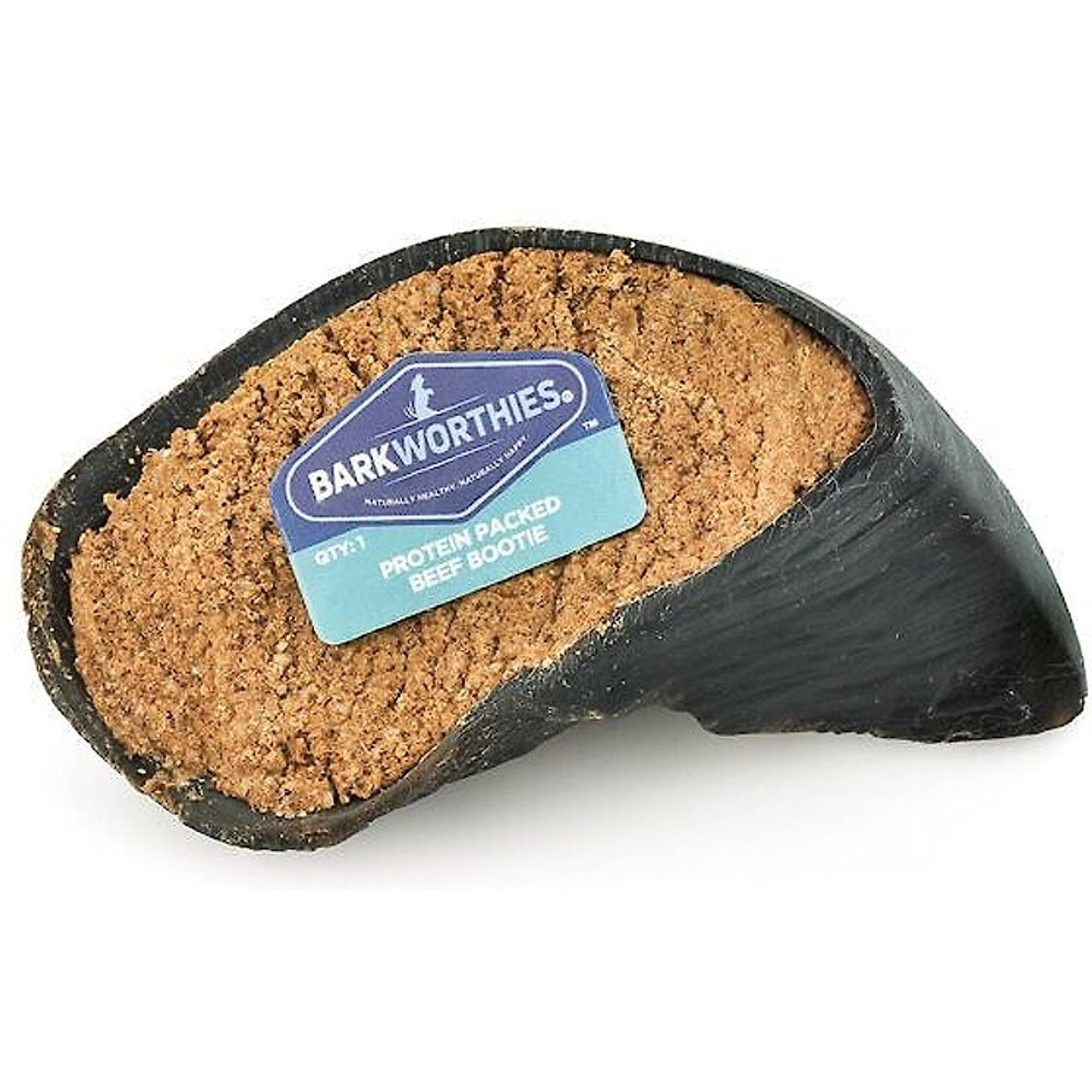 Barkworthies Protein Packed Beef Bootie Bully Blend Dog Treat