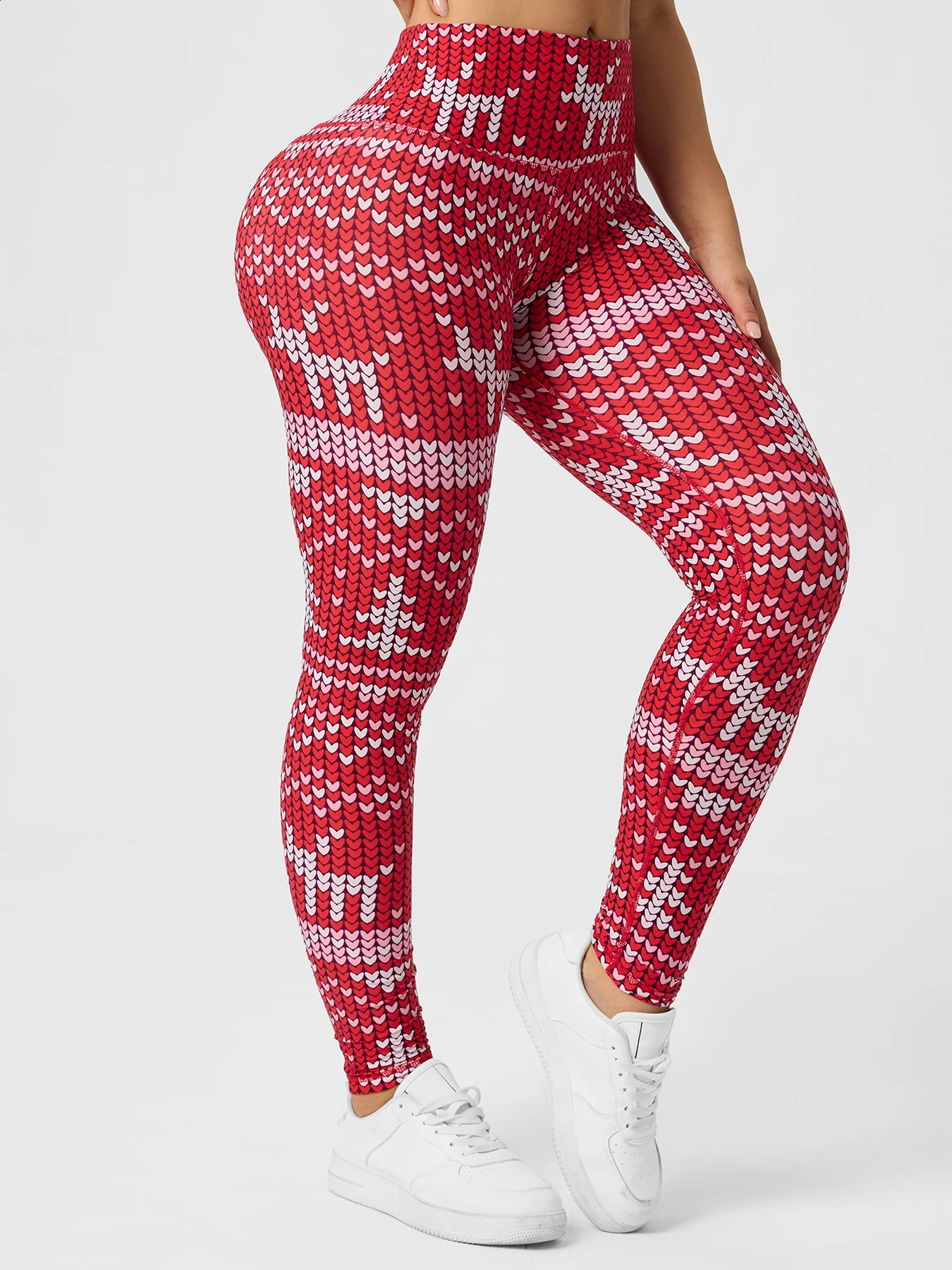 2024 Christmas Gifts Gym Leggings Women High Waist Skinny Stretch Fitness Leggings Running Beautiful Fashion Pants 241120