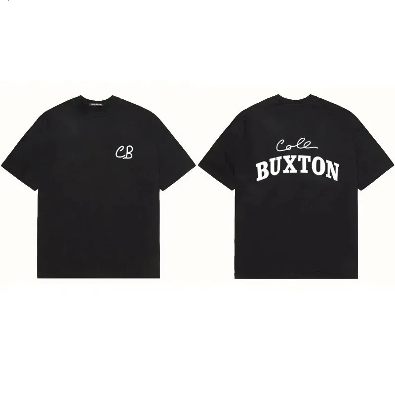 Cole Buton Shirt Men's Hip Hop Punk Style Gothic T-Shirt For Mens Classic Letter CB Print Shirt High Quality Round Neck T-Shirt American Style Letter Printe Tshirt 836