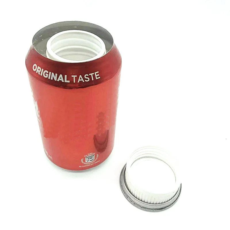 Stash Can Cola Safe Can Diversion Safe Hidden box with a food grade smell proof bag 240415