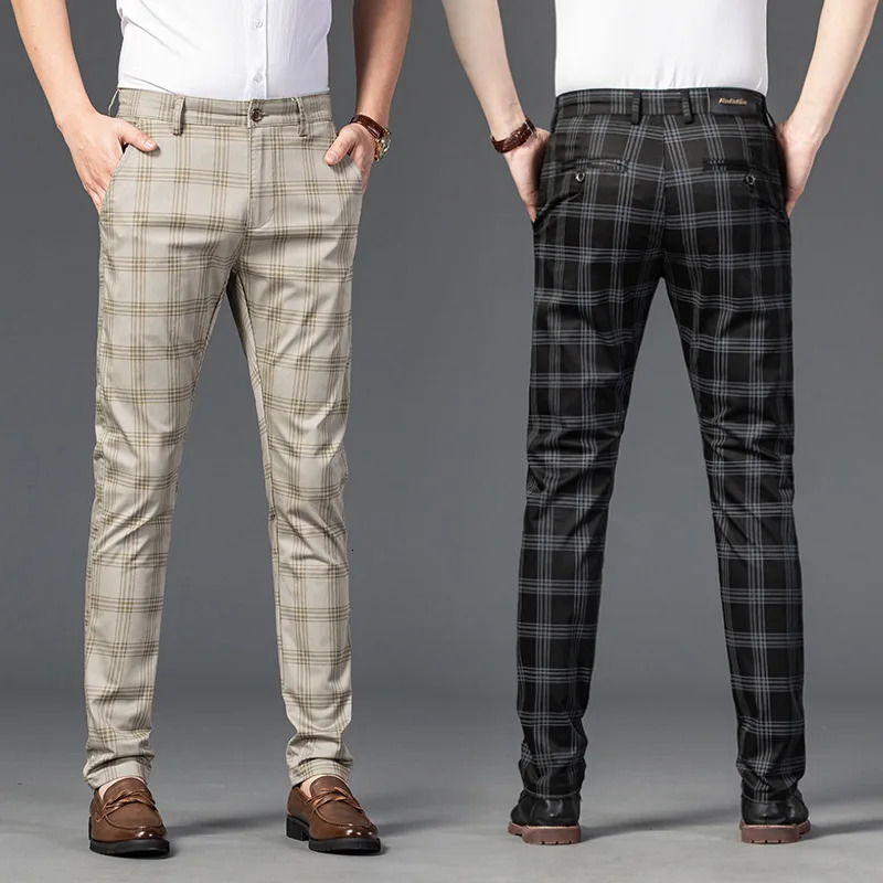 Golf pants for mens casual sports spring and summer products quick drying and non ironing elastic ball pants GOLF sports 240419