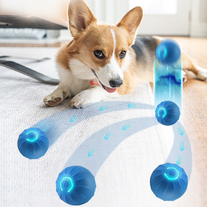 Shaky Ball Toy for Dogs,USB Rechargeable,Automatic Moving Dog Toy Ball,Interactive Dog Bouncing Ball for Dogs for Small, Medium,Large Dogs