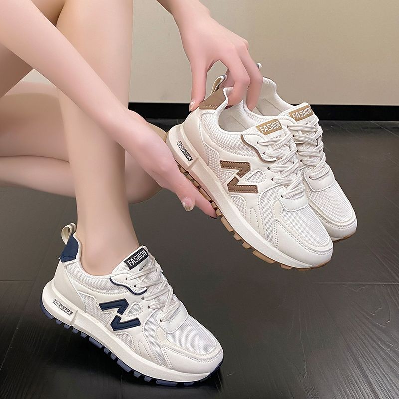 Sports Shoes for Women 2025 Spring New Super Hot Versatile Anti slip Casual Women's Shoes Soft Sole Running Little White Shoes High quality non s