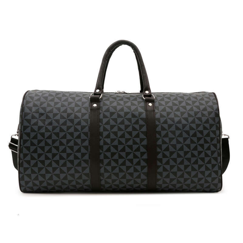 Retro Exquisite Geometric PU Travel Large Capacity High Quality Color Matching Shoulder Bags for Women 2024 Fashion Classic