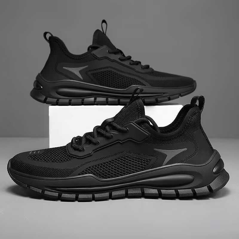 Marathon Men Sports Running Shoes Air Cushion Breathable Light Comfortable Women Athletic Outdoor Jogging Sneakers FootwearC241012